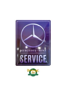 Metal Plate - Mercedes-Benz Service